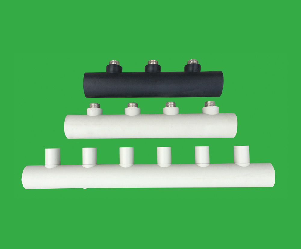PE(PPR)水表專用單排分水器系列IV、75型